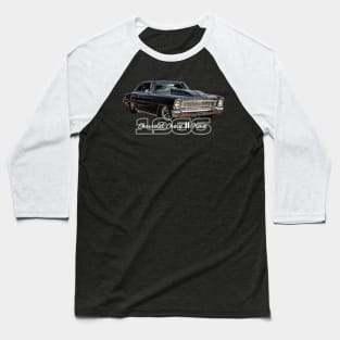 1966 Chevrolet Chevy II Nova Baseball T-Shirt